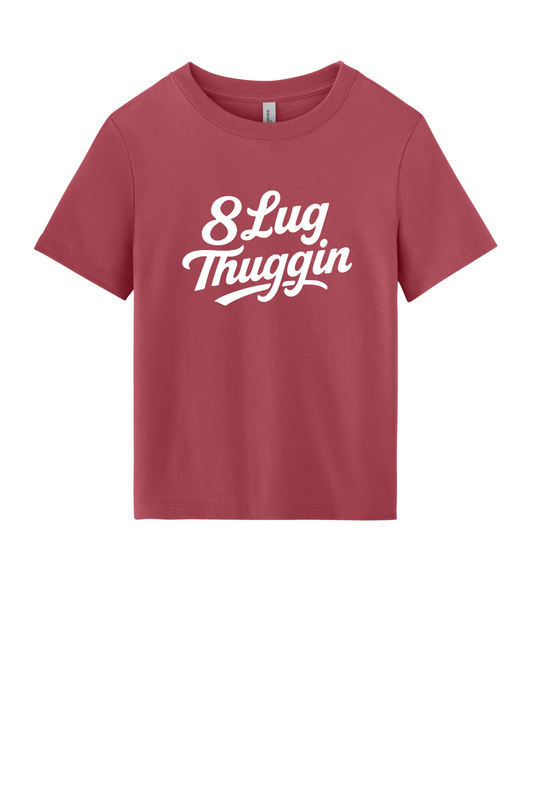 Logo Ladies Micro Rib Baby Tee