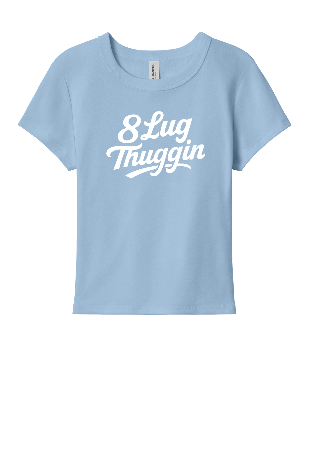 Logo Ladies Micro Rib Baby Tee