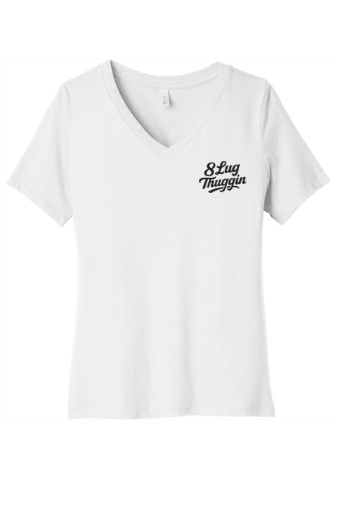 Logo Ladies V-Neck Tee
