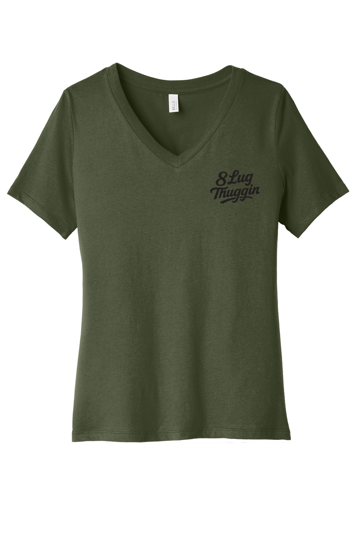 Logo Ladies V-Neck Tee
