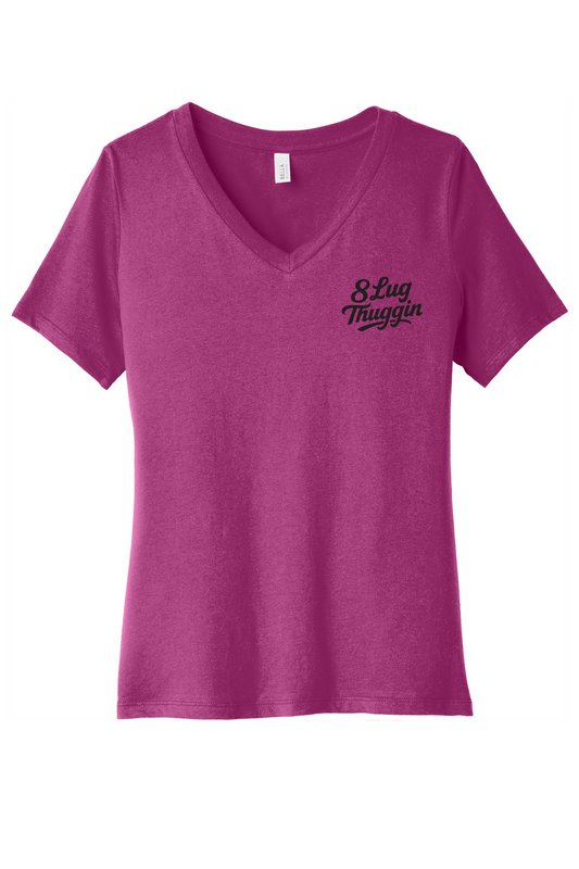 Logo Ladies V-Neck Tee