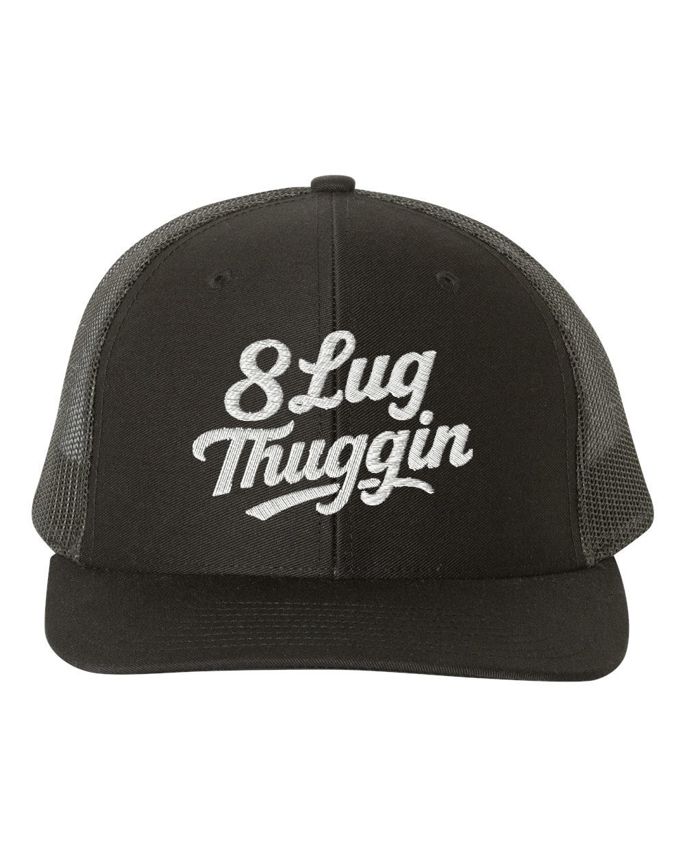 Logo Embroidered Snapback Trucker Cap