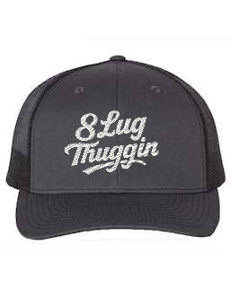 Logo Embroidered Snapback Trucker Cap