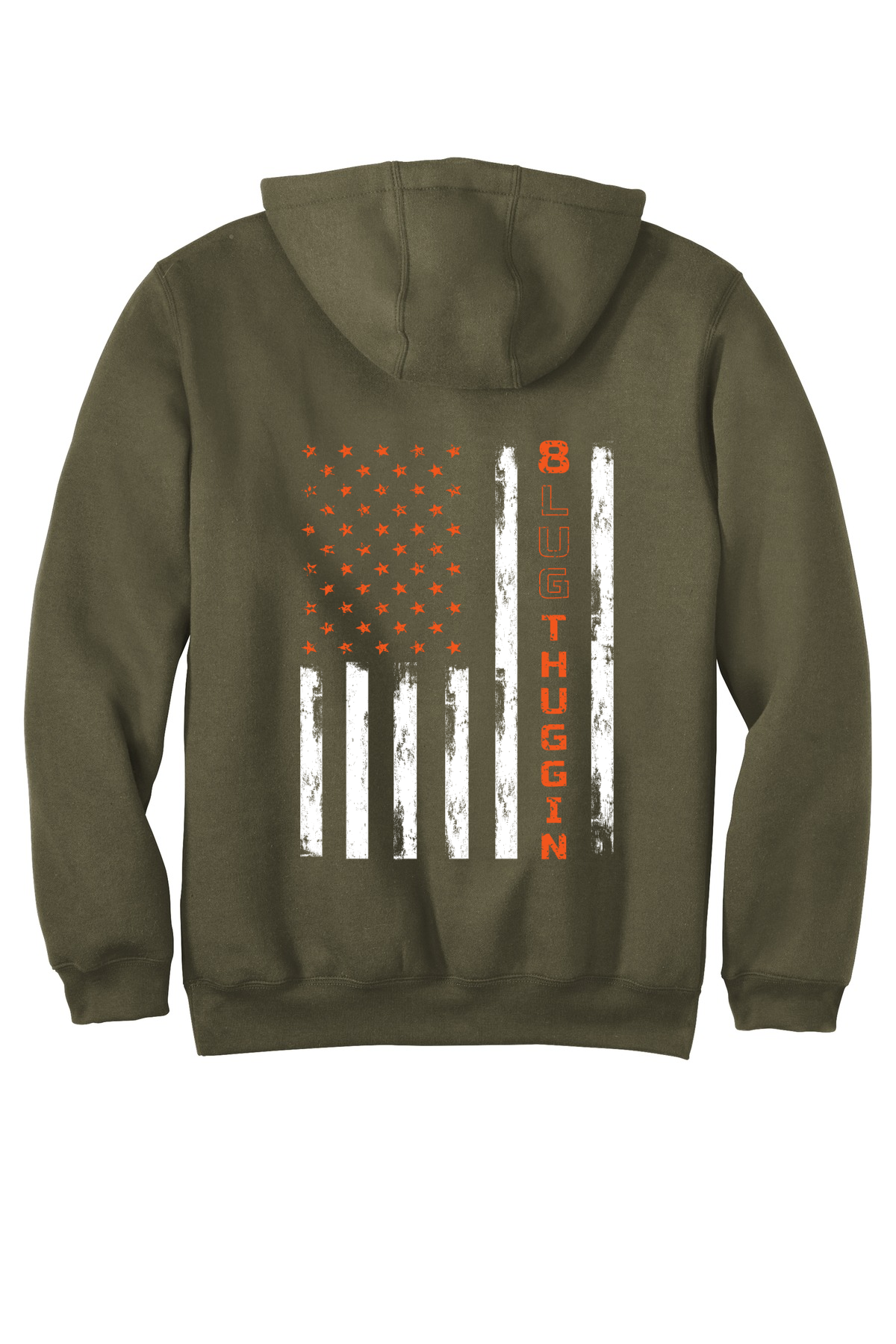 8 Lug Flag Carhartt® Hooded Sweatshirt