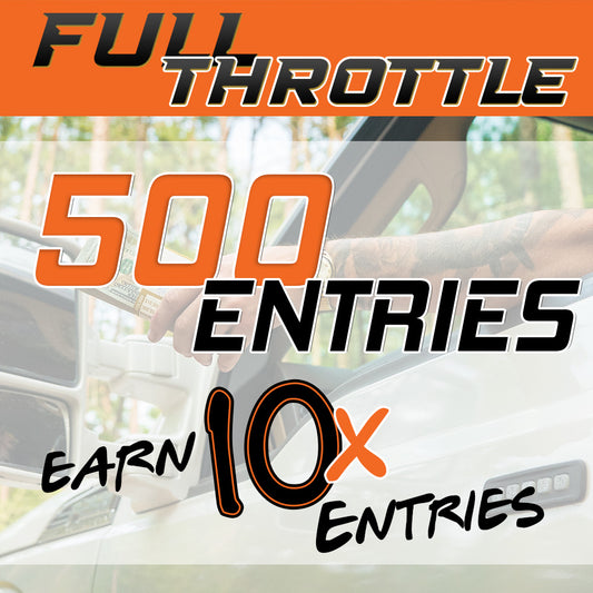 Full Throttle – 500 Entry Pack