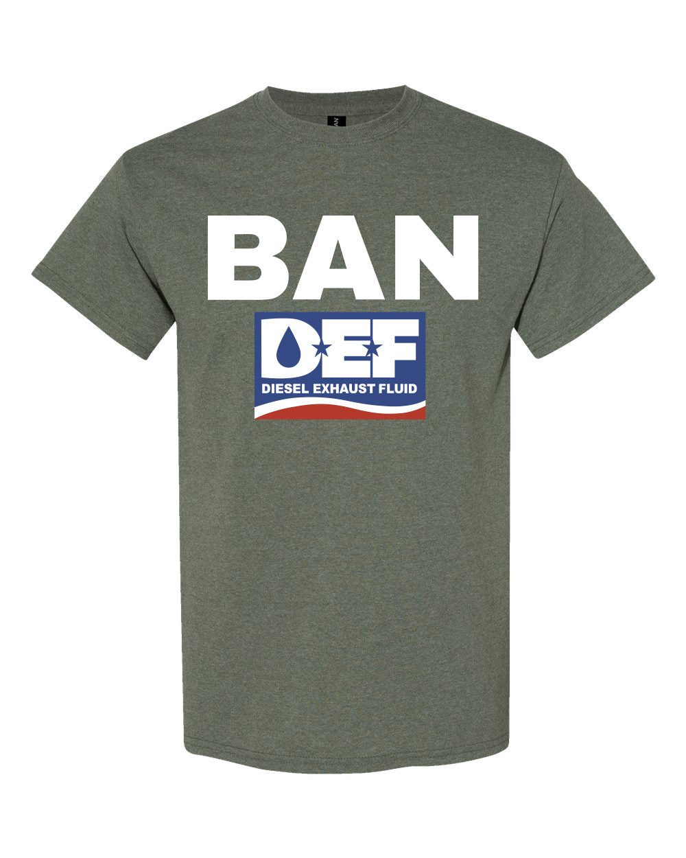 "Ban DEF" Cotton T-Shirt