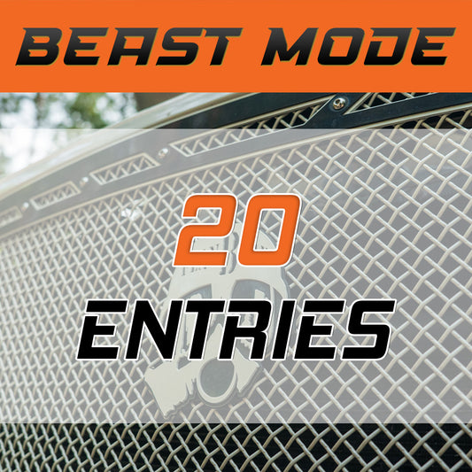 Beast Mode – 20 Entries