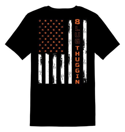 8 Lug Flag T-Shirt